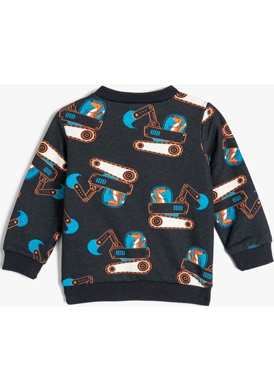 Koton Sweatshirt Vinç Baskılı Bisiklet Yaka Uzun Kollu Şardonlu Lacivert Desenli 4wmb10252tk 4WMB10252TK7D1 Lacivert Koton Sweatshirt Vinç Baskılı Bisiklet Yaka Uzun Kollu Şardonlu Lacivert Desenli 4wmb10252tk 4WMB10252TK7D1 Lacivert