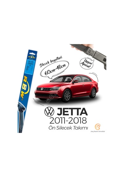 RBW Volkswagen Jetta 4 2011 - 2018 Ön Muz Silecek Takım