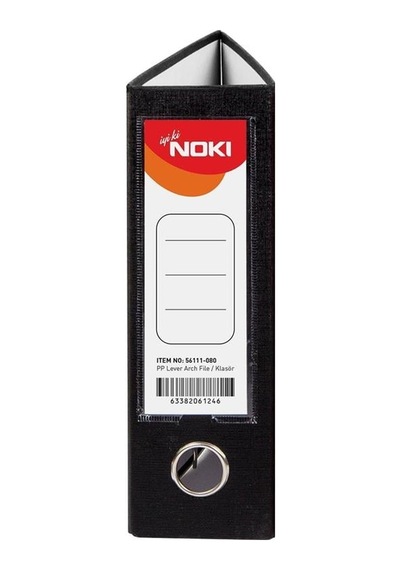 Noki Telgraf Klasör Geniş A5 Küçük -siyah