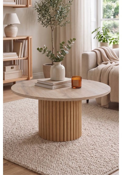 Soyasis Petra Bohem Orta Sehpa 70 Cm - Safir Meşe