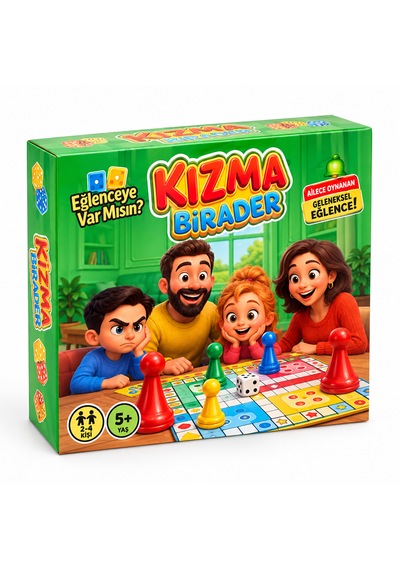 Kızma Birader Klasik Aile Oyunu 2-4 Kişilik 5+ Yaş 1