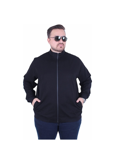 Moc Grande Mocgrande Büyük Beden Basic Mevsimlik Fermuarlı Sweatshirt 22750 Sıyah Siyah Moc Grande Mocgrande Büyük Beden Basic Mevsimlik Fermuarlı Sweatshirt 22750 Sıyah Siyah