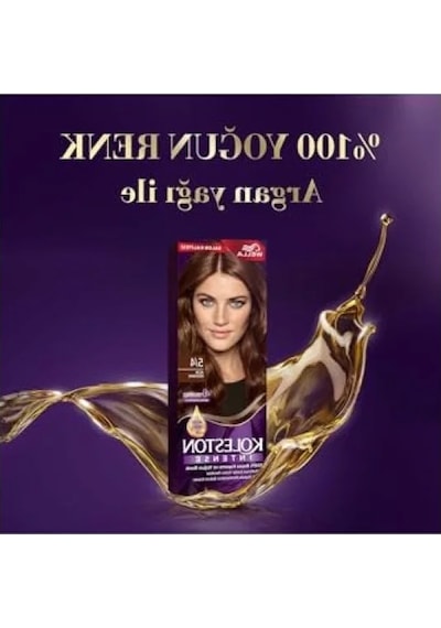 5/4 Açık Kestane Saç Boyası, %100 Beyaz Kapama İle Salon Kalitesi 0.20 L