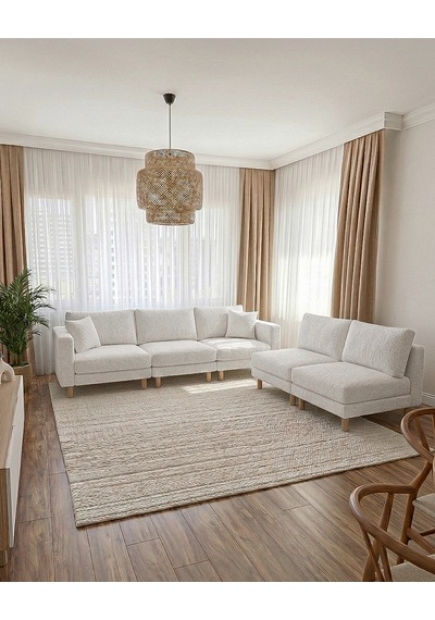 Armin Akıllı 5 Modül Köşe Koltuk Takımı & Modern Modüler Yataklı Köşe Takımı - Kadife Kumaş - Gri Armin Akıllı 5 Modül Köşe Koltuk Takımı & Modern Modüler Yataklı Köşe Takımı - Kadife Kumaş - Gri