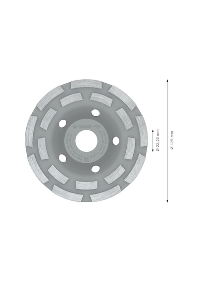 Professional Accessories Elmas Taşlama Diski Açılı Taşlamalar İçin Uzman Beton İçin, Taşlama D