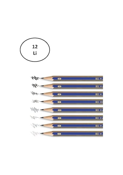 Faber-castell Goldfaber 1221 Dereceli Kurşunkalem 5b 12'li Kutu 5165112505 Siyah
