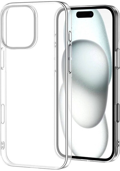 Apple Uyumlu iPhone 16 Pro Kılıf Zore Droga Kapak-şeffaf