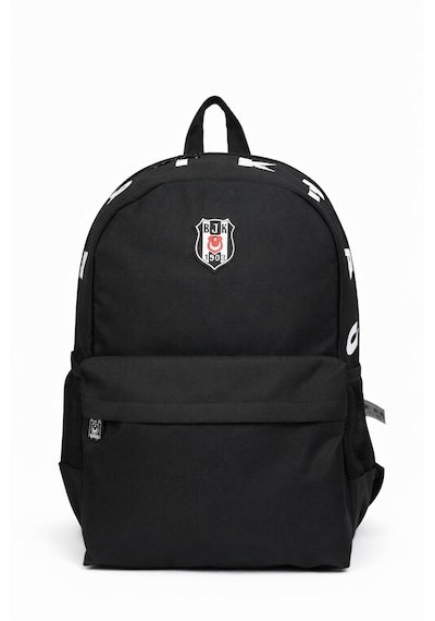 Beşiktaş Lisanslı 3 Bölmeli Sırt Çantası - Laptop Gözlü Su İtici Baskı Detaylı Okul Çantası Siyah