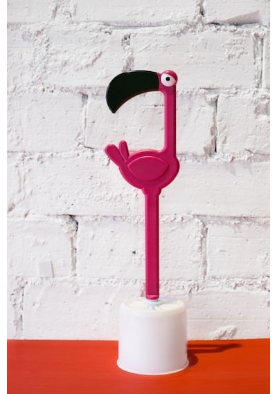 Dhink Tuvalet Fırçası Flamingo