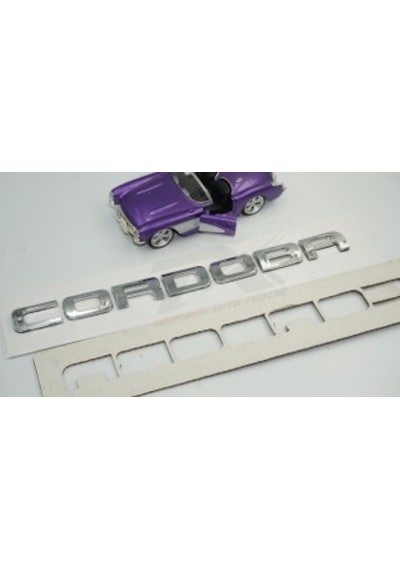 Seat Cordoba 98-2010 Yeni Nesil Bagaj Krom Abs 3M 3D Yazı Logo Am