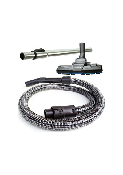 Philips İle Uyumlu Fc 9531 Çelik Telli Hortum Triactive Başlık Boru