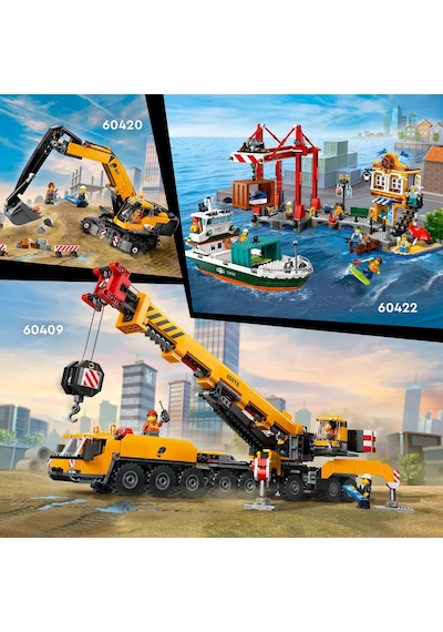 LEGO® City Çekici Kamyon ve Spor Araba Tamiri 60435 - 4+ Yaratıcı Oyuncak Yapım Seti (101 Parça)