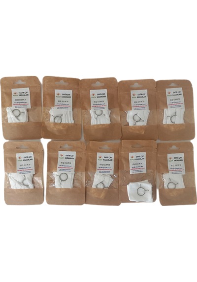 Çay Ocağı Kazanı İçin Musluk Bezi 10 Paket 50 Adet Musluk Süzgeci
