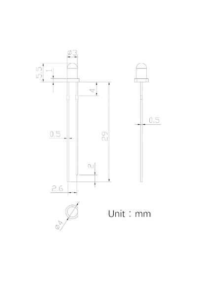 Koodmax-3Mm Led Sarı Led Diyot Arduino Led 10 - 50 - 100 'Er Paket 100 Adet
