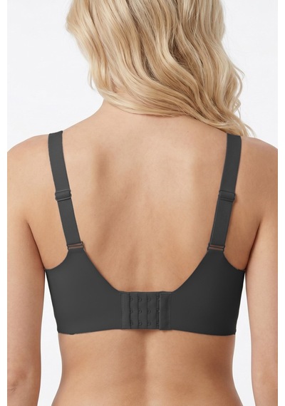 Cottonhill Seamless Bra - Ease Siyah Lazer Kesim Balensiz Dekolteli Dikişsiz Kadın Sütyen