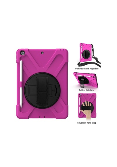 Apple Uyumlu iPad 5 Air 9.7 Kılıf Amazing Tablet Kapak - Pembe Tdrtr