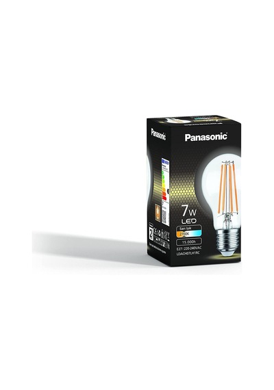 E27 Fil St64 Lamba, Sarı Işık 7w 806lm 2700k Clear Diğer