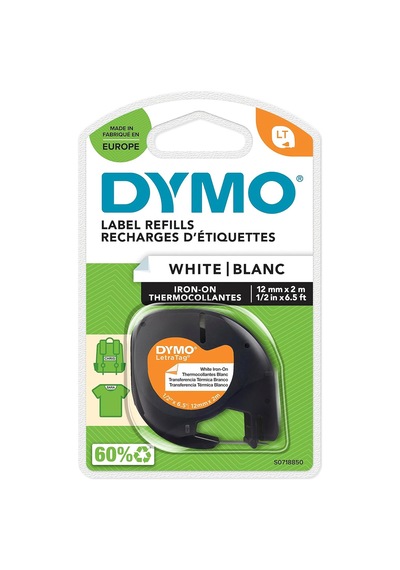 Lexroo S0718850, Letratag Ütü Transfer Şerit 12 Mm X 2 Mt , Beyaz