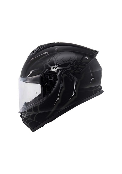 Gıvı 50.x Arachno Mat Siyah-gri Kask - F93325-siyah / Gri-xxl