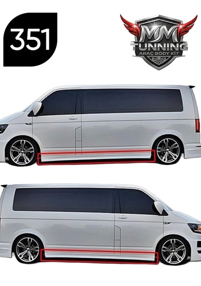 Mmtunning Volkswagen Transporter T8 Yan Marşpiyel Takımı (KISA ŞASE)