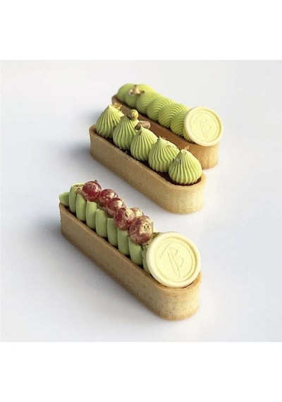 Oval Delikli Tart Kalıbı 12x4 Cm Paslanmaz Çelik Tart Halkası Profesyonel Tart, Mini Cheesecake Ve Fransız Pasta Kalıbı Diğer
