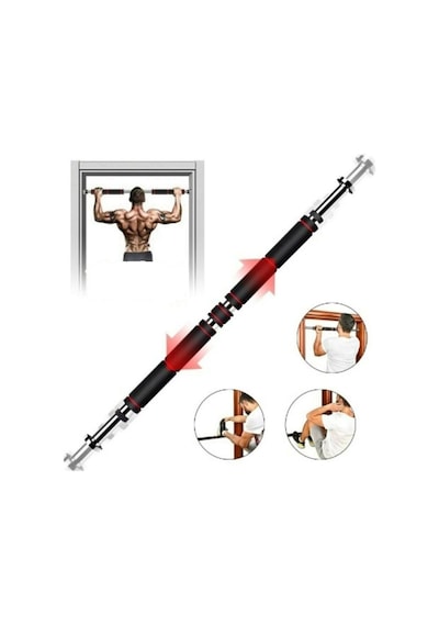 Barfiks Demiri Kapı Barı Koridor 60-100cm Koridor Barfiksi Barfix Spor Aleti Demiri Barfiks Çubuğu
