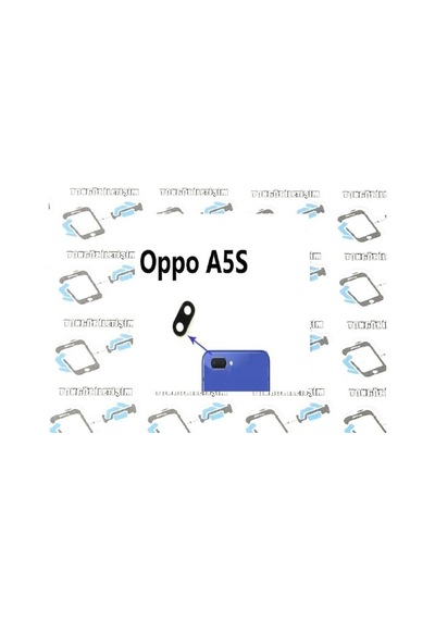 Oppo Uyumlu A5S Arka Kamera Camı Lens Yapışkanlı (525662207)