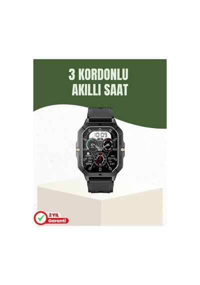 Şık Ve Hafif Akıllı Saat Spor Ve Günlük Kullanım Çok Renkli