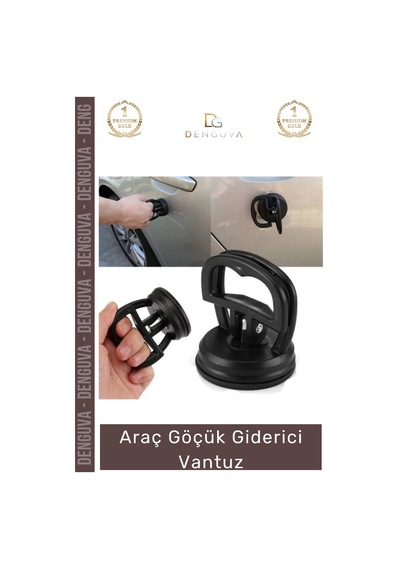 Premium Seri Çok Amaçlı Pratik Araba Otomobil Araç Kaporta Vakum Araç Göçük Giderici Vantuz Mini Boy