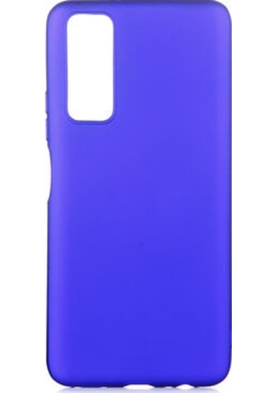 Huawei P Smart 2021 Kılıf Esnek Yapılı İnce Slim Silikon Kapak Ryc/premier Lacivert