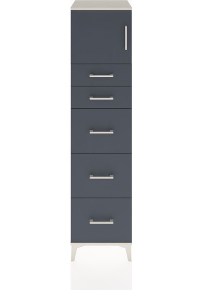 Hyperion Dolap Tek Raflı 5 Çekmeceli Tek Kapaklı 44x44x182 Aytaşı-antrasit Aytası Hyperion Dolap Tek Raflı 5 Çekmeceli Tek Kapaklı 44x44x182 Aytaşı-antrasit Aytası