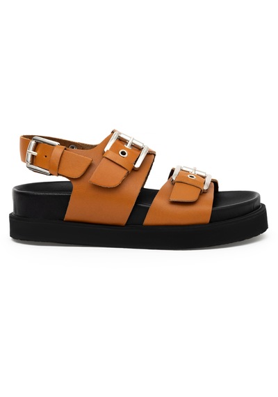 U.S. Polo Assn. Kadın Taba Sandalet 50287522-VR099