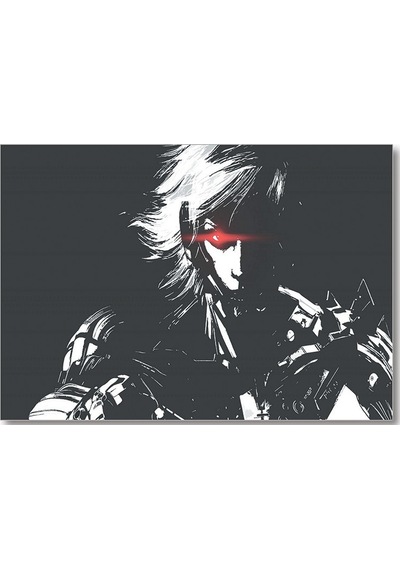 Cakasepetim Metalgear Rising Revengeance Ahşap Mdf Tablo
