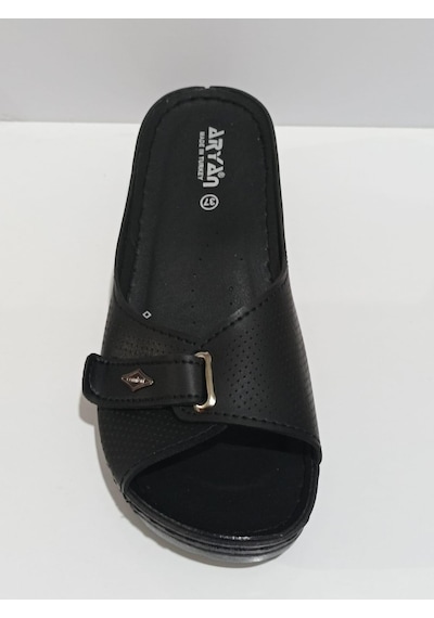 Aryan 37-780 Anatomic Kadın Comfort Terlik Siyah