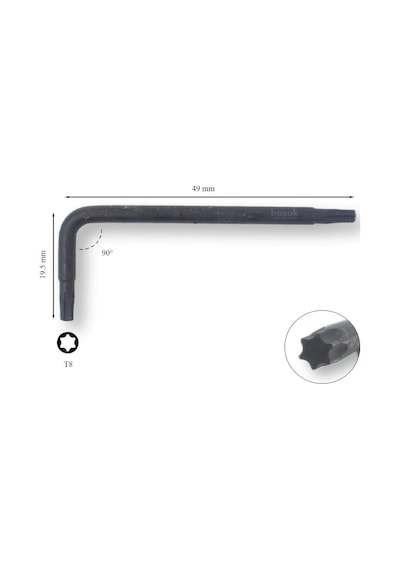 Ceta Form T8 Torx Allen (Alyan) Anahtar