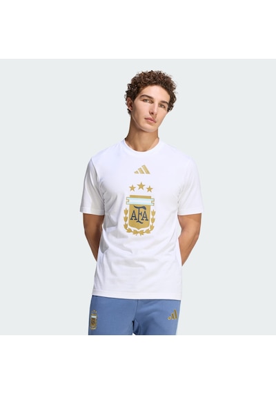 Adidas Jz6299 Afa Dna Gr Tee Erkek Arjantin Graphic Tişört Beyaz