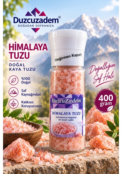 Himalaya Tuzu 400 Gr Değirmen Kapaklı