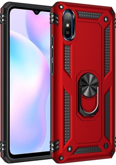 Xiaomi Redmi 9A Kilif Sofya Yüzüklü Standli Korumali Kilif 478398597