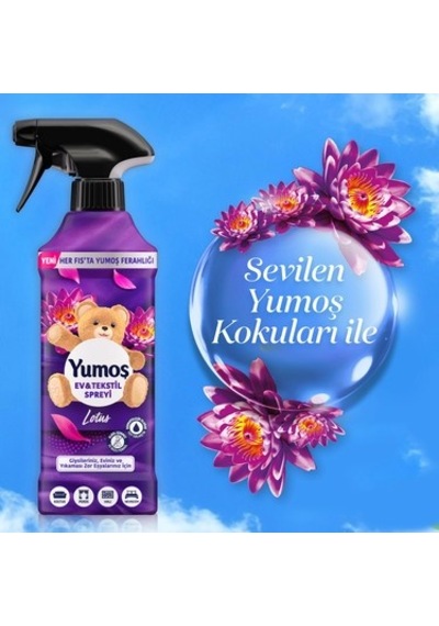 Yıkanması Zor Eşyalar İçin Lotus Sprey 450 Ml 100'lü Set