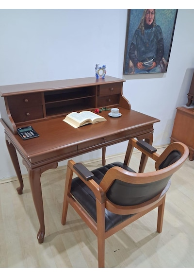 Çalışma Masa 90660 Klasik Takım Dilimli Sandaly Lüks Klasik Ceviz Renk Model Kahverengi Çalışma Masa 90660 Klasik Takım Dilimli Sandaly Lüks Klasik Ceviz Renk Model Kahverengi