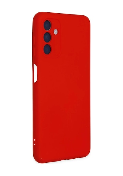 Samsung Galaxy A04s Kılıf Nano İçi Kadife Silikon - Kırmızı 0.2M-Çok Renkli