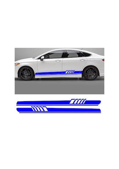 220 X 18 cm - Araba Yan Şerit Sticker