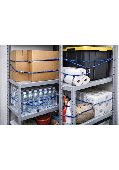 Tr Bagaj Lastiği 3'lü Set 80 Cm 6mm, Dolamaçlı Elastik Kordon, Çelik Kancalı, Yüksek Dayanımlı, Güvenli Yük Genel