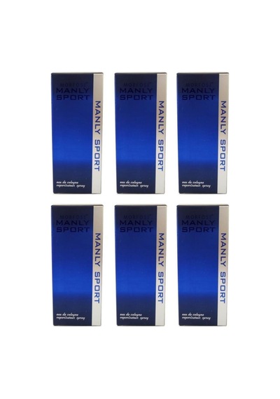 Morfose Manly Sport Edc 125ml Erkek Parfüm Set 6'lı Fresh