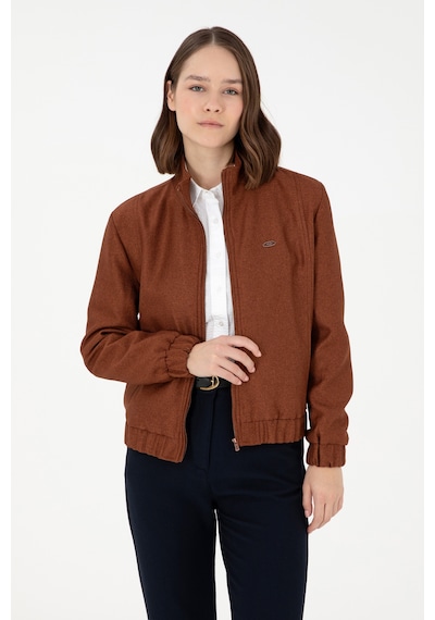 U.s. Polo Assn. Kadın Kahverengi Ceket 50292280-vr029 Kahverengi