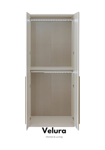 Flora 6 Kapaklı Dolap & Gardırop Beyaz