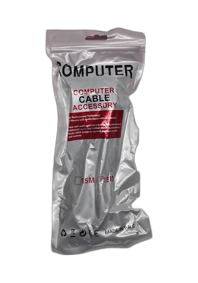 Power Güç Kablosu 1.5 Metre - Pc Monitör Yazıcı Uyumlu Güç Kablosu