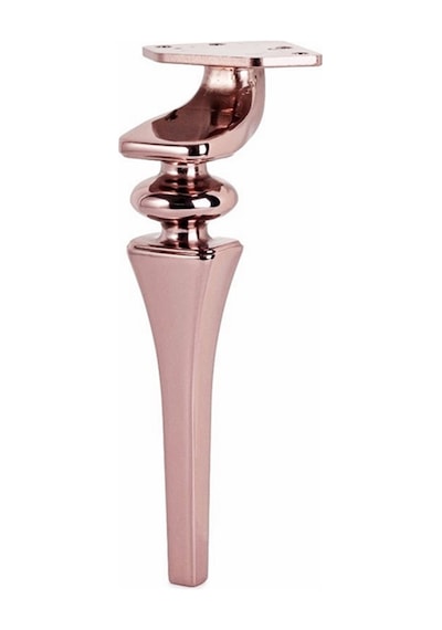 4 Adet Sintra Lüx Metal Ayak 16 Cm Mobilya Ayağı Rose Gold Çok Renkli