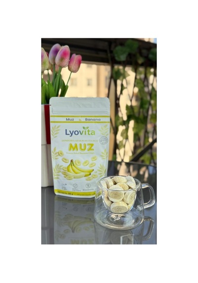 Muz Dondurularak Kurutulmuş Freeze Dried 30 G