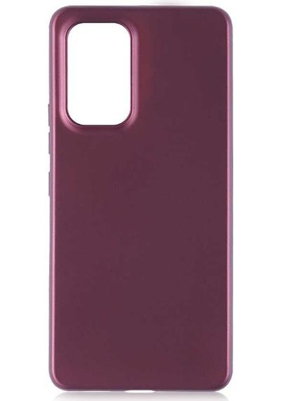 Zore Galaxy Uyumlu A53 5g Kılıf Premier Silikon Kapak - Mürdüm Mürdüm